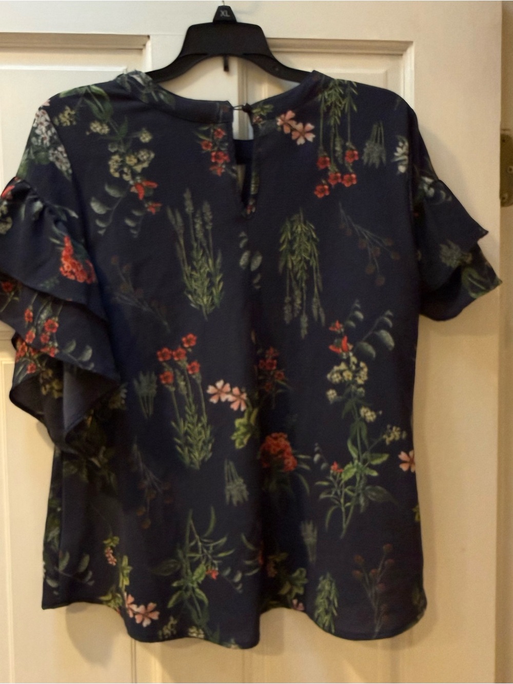 Blue Floral woman’s shirt